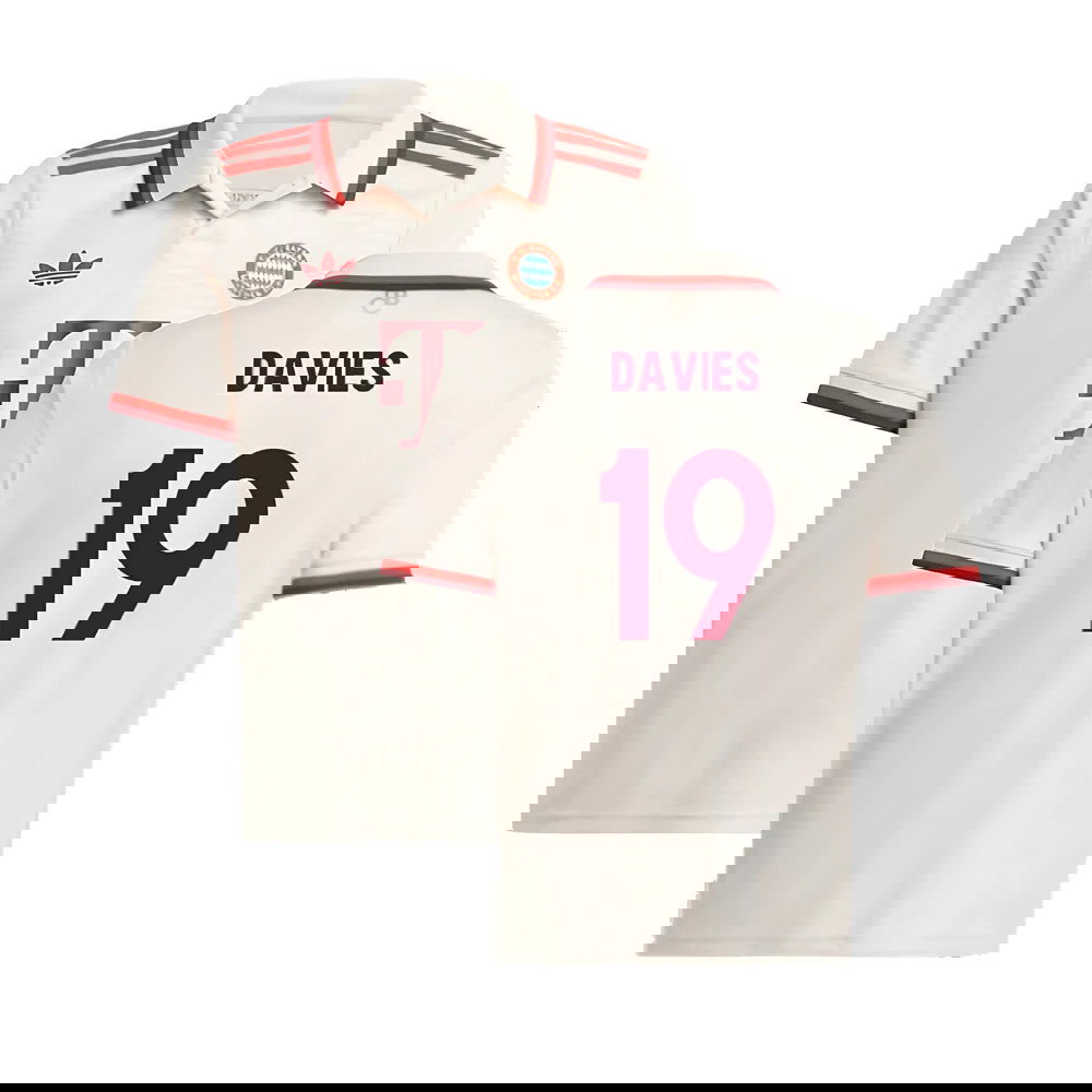 2024-2025 Bayern Munich Third Shirt (Kids) (Davies 19)