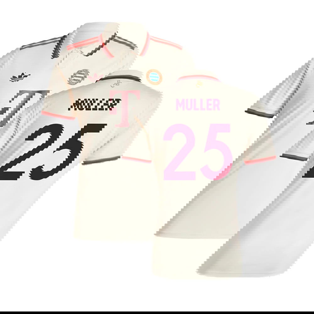 2024-2025 Bayern Munich Third Shirt (Muller 25)