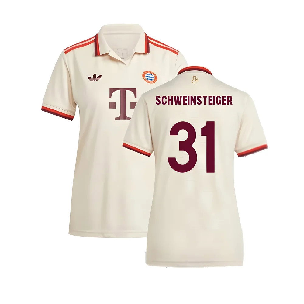 2024-2025 Bayern Munich Third Shirt (Womens) (Schweinsteiger 31)
