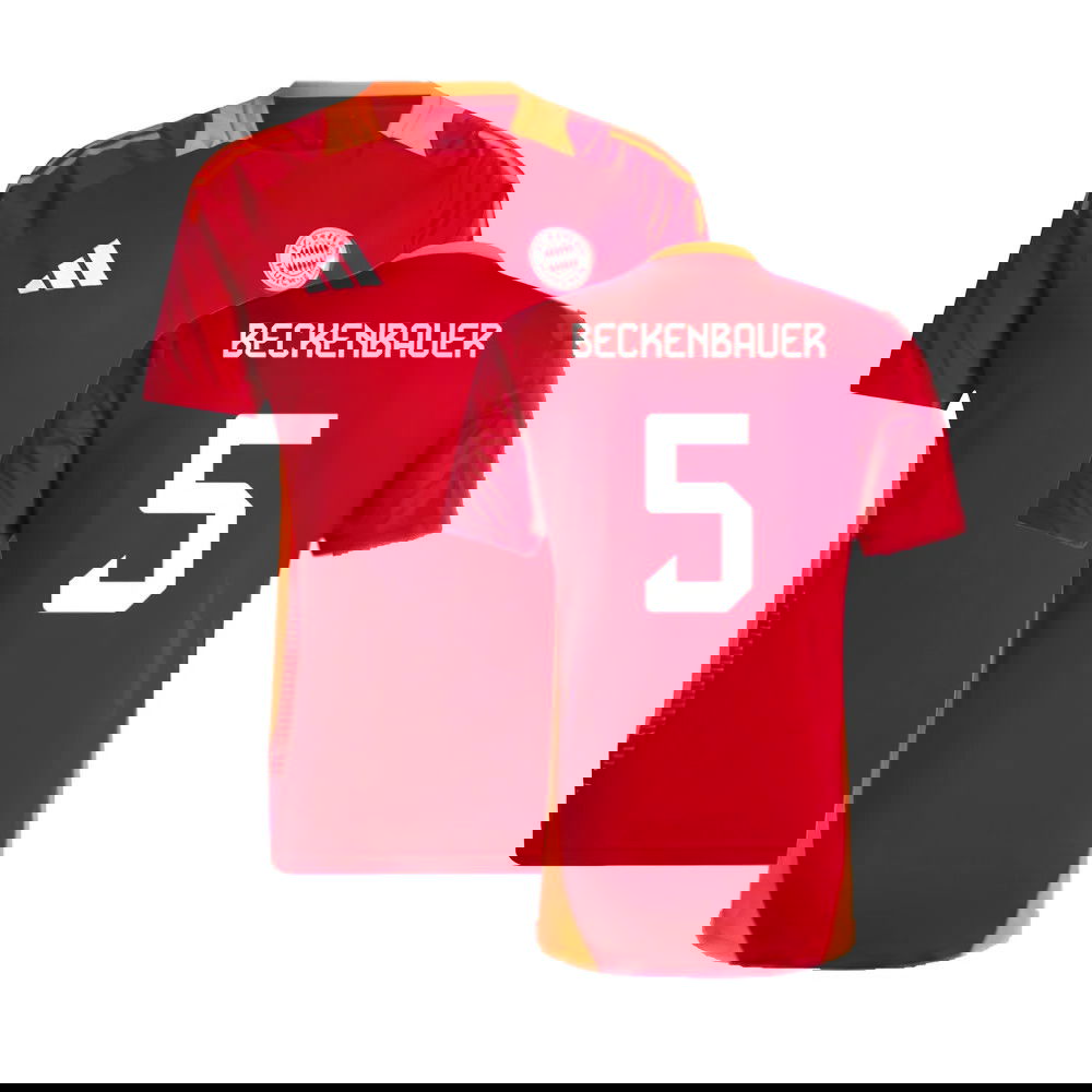 2024-2025 Bayern Munich Training Shirt (Red) (Beckenbauer 5)