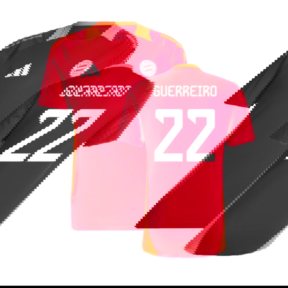 2024-2025 Bayern Munich Training Shirt (Red) (Guerreiro 22)