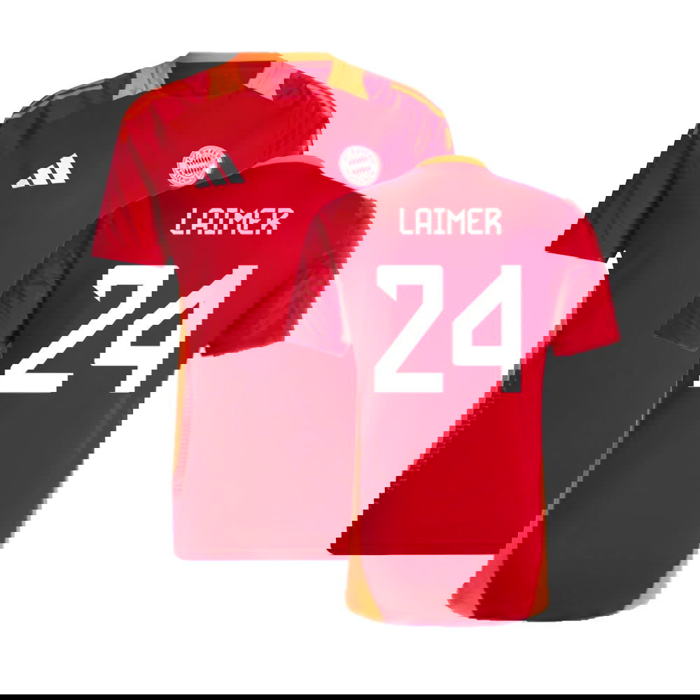 2024-2025 Bayern Munich Training Shirt (Red) (Laimer 24)