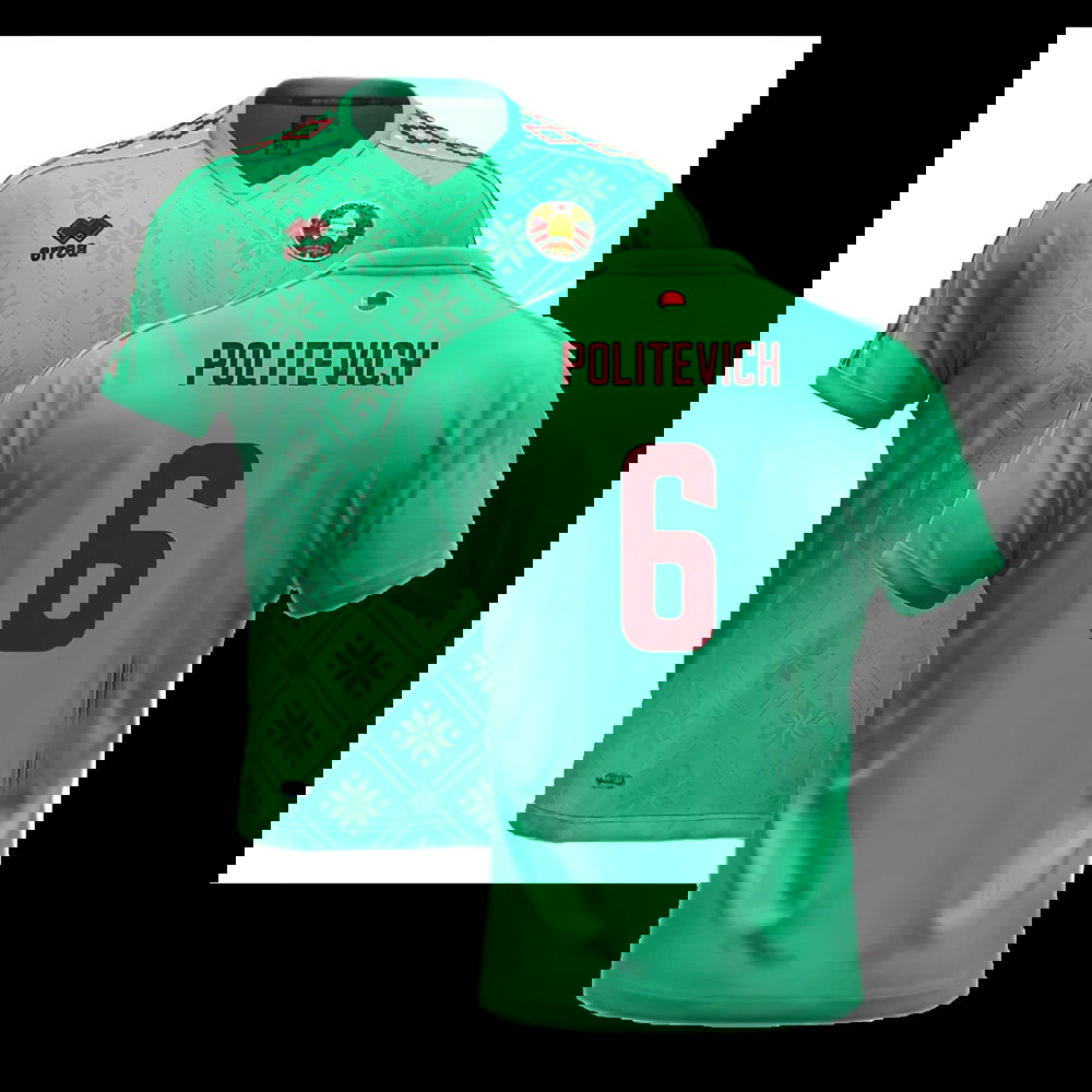2024-2025 Belarus Away Shirt (Politevich 6)