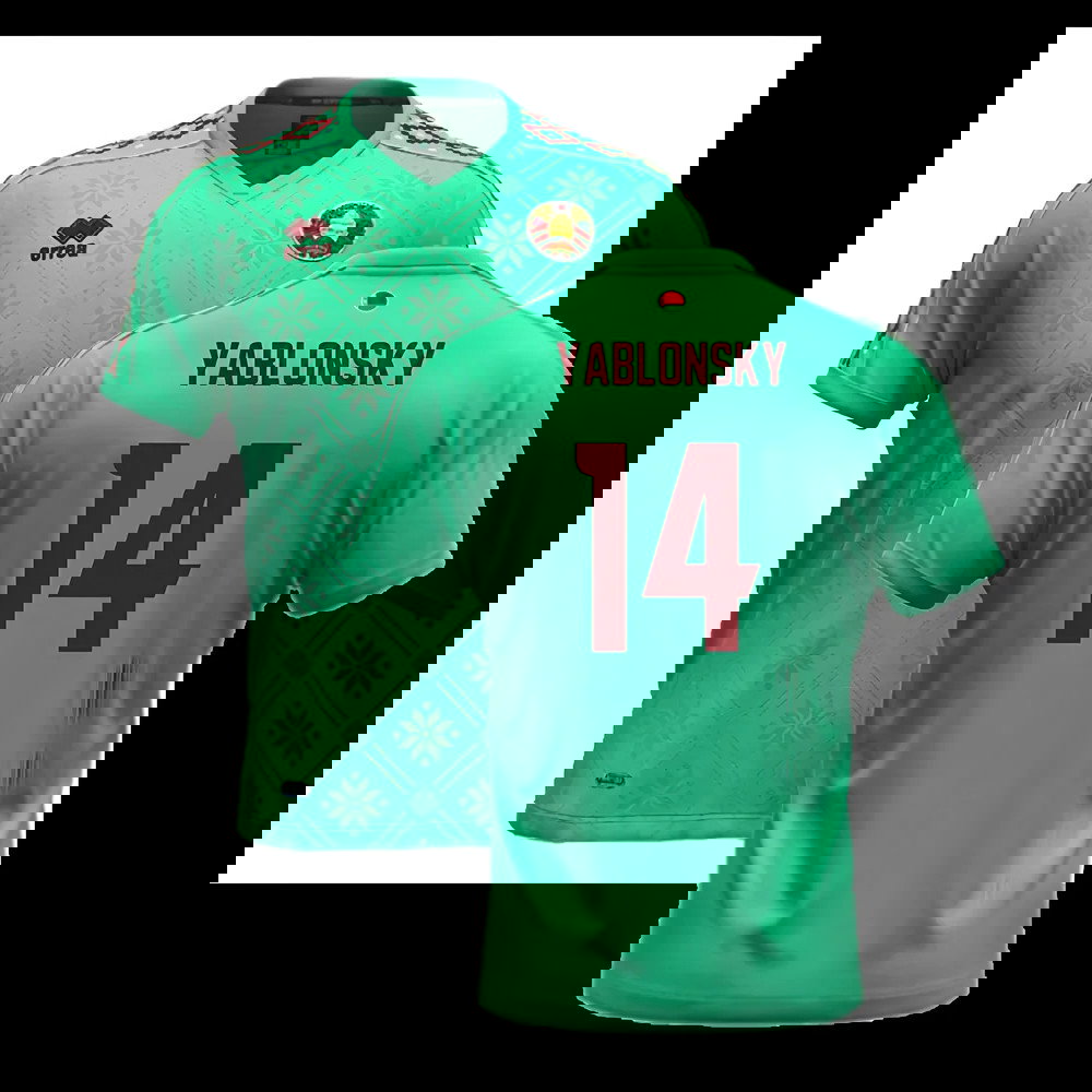 2024-2025 Belarus Away Shirt (Yablonsky 14)