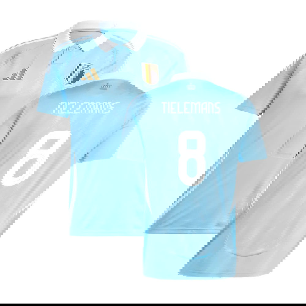 2024-2025 Belgium Away Shirt (Tielemans 8)