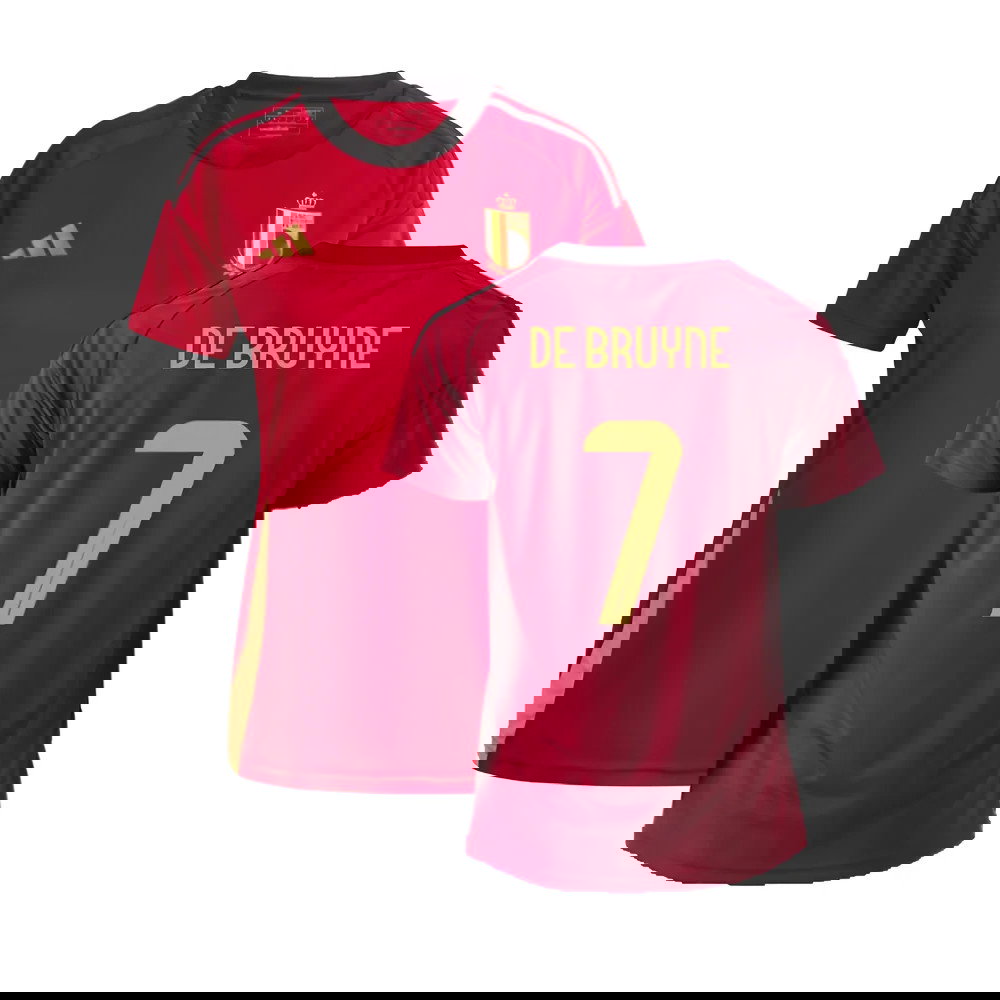 2024-2025 Belgium Home Fan Shirt (Ladies) (De Bruyne 7)
