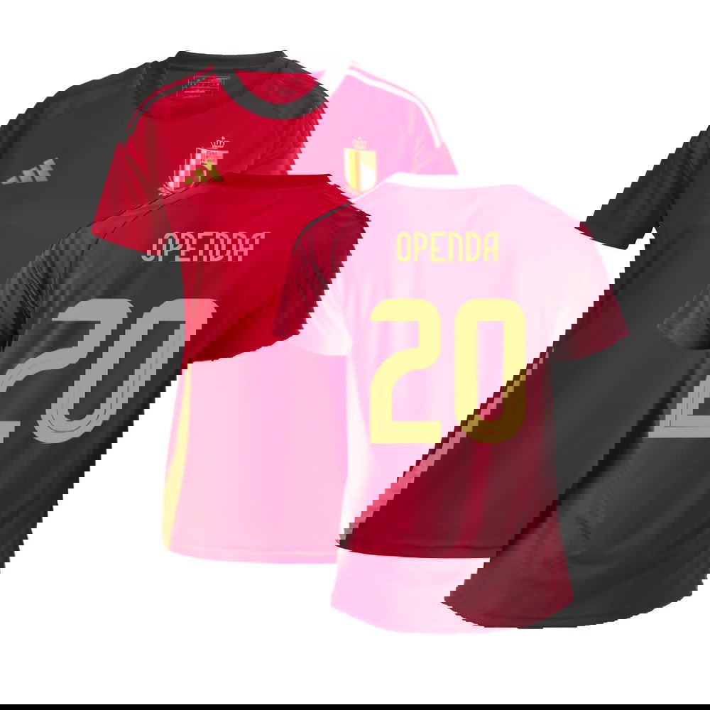 2024-2025 Belgium Home Fan Shirt (Ladies) (Openda 20)