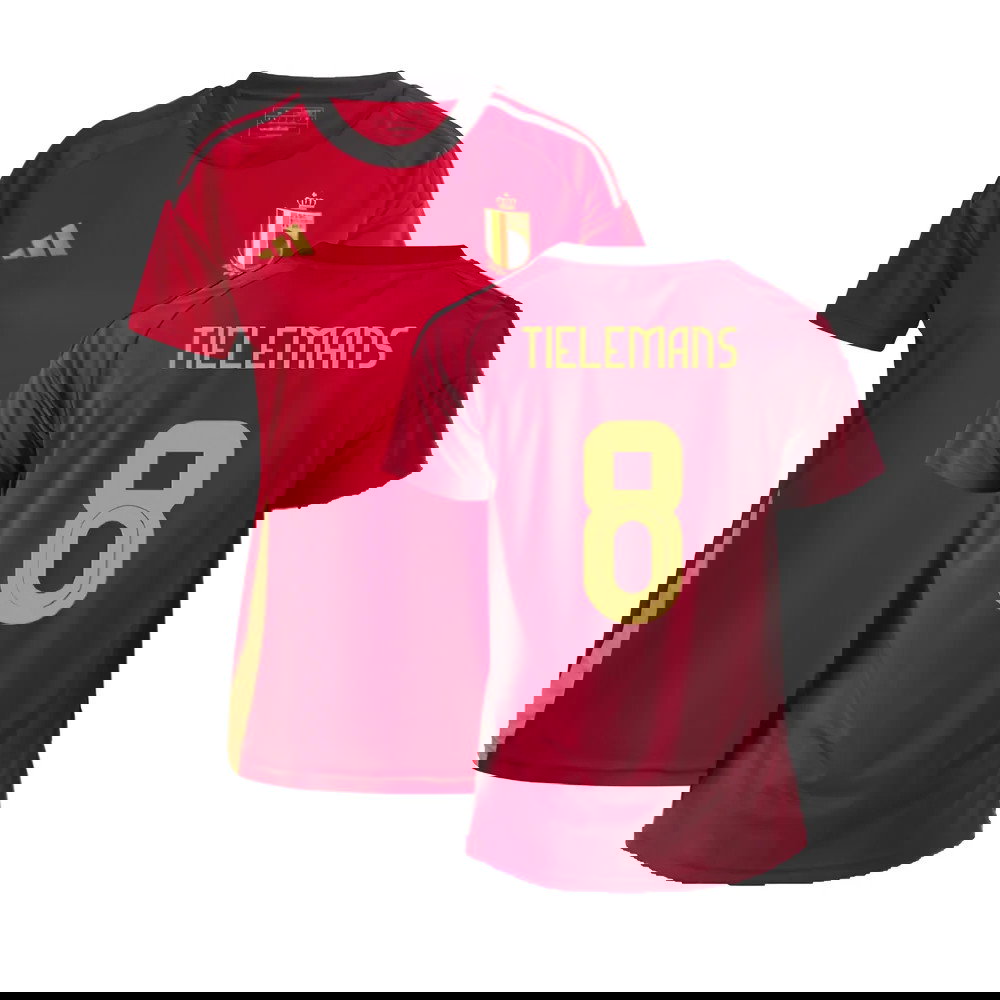 2024-2025 Belgium Home Fan Shirt (Ladies) (Tielemans 8)