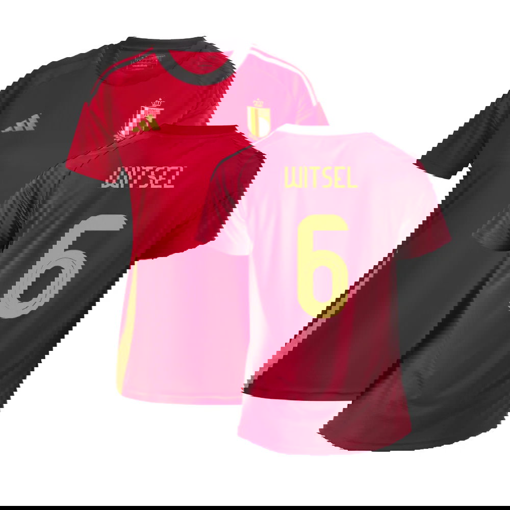 2024-2025 Belgium Home Fan Shirt (Ladies) (Witsel 6)