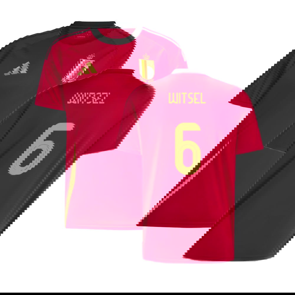 2024-2025 Belgium Home Fan Shirt (Witsel 6)