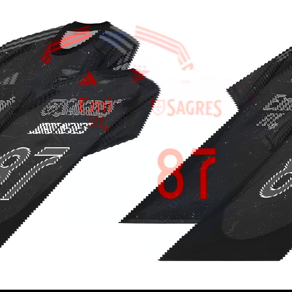 2024-2025 Benfica Away Shirt (Joao Neves 87)
