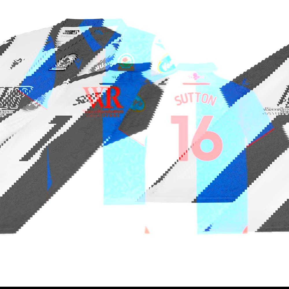 2024-2025 Blackburn Rovers Home Shirt (Sutton 16)