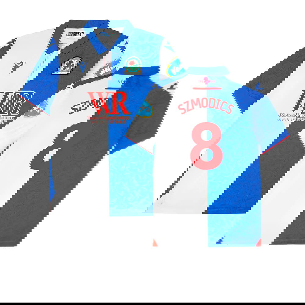 2024-2025 Blackburn Rovers Home Shirt (Szmodics 8)