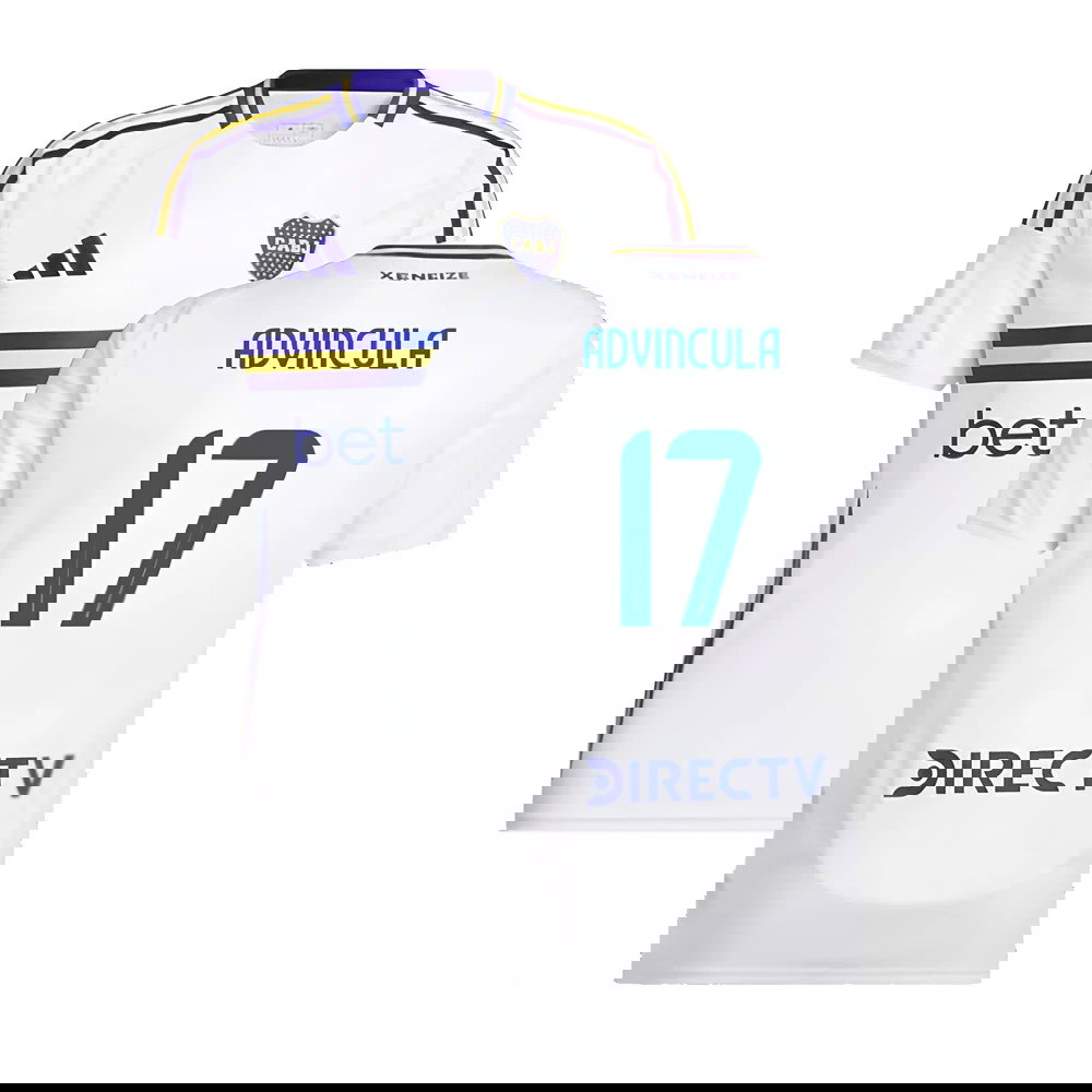2024-2025 Boca Juniors Away Shirt (Advincula 17)