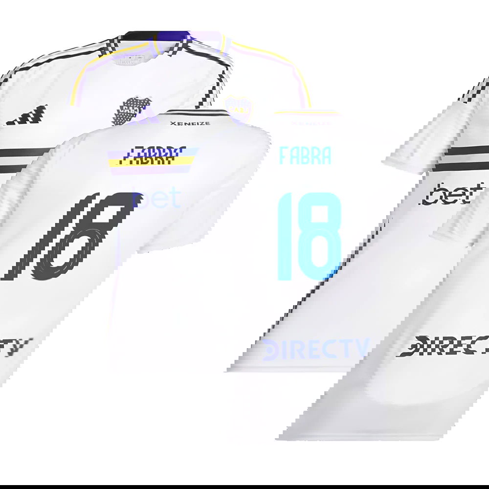 2024-2025 Boca Juniors Away Shirt (Fabra 18)