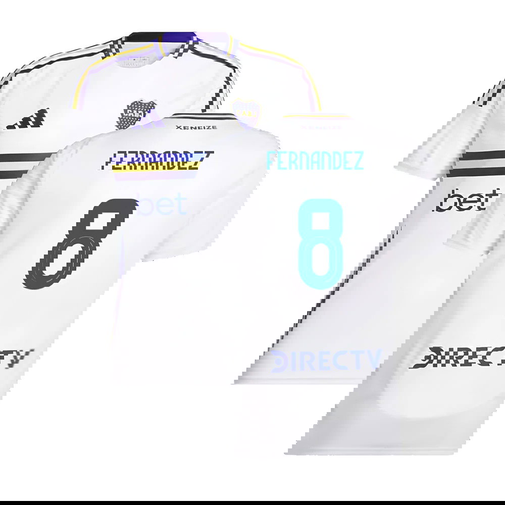 2024-2025 Boca Juniors Away Shirt (Fernandez 8)