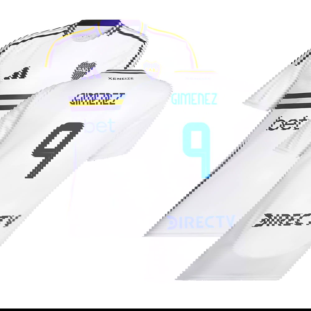 2024-2025 Boca Juniors Away Shirt (Gimenez 9)