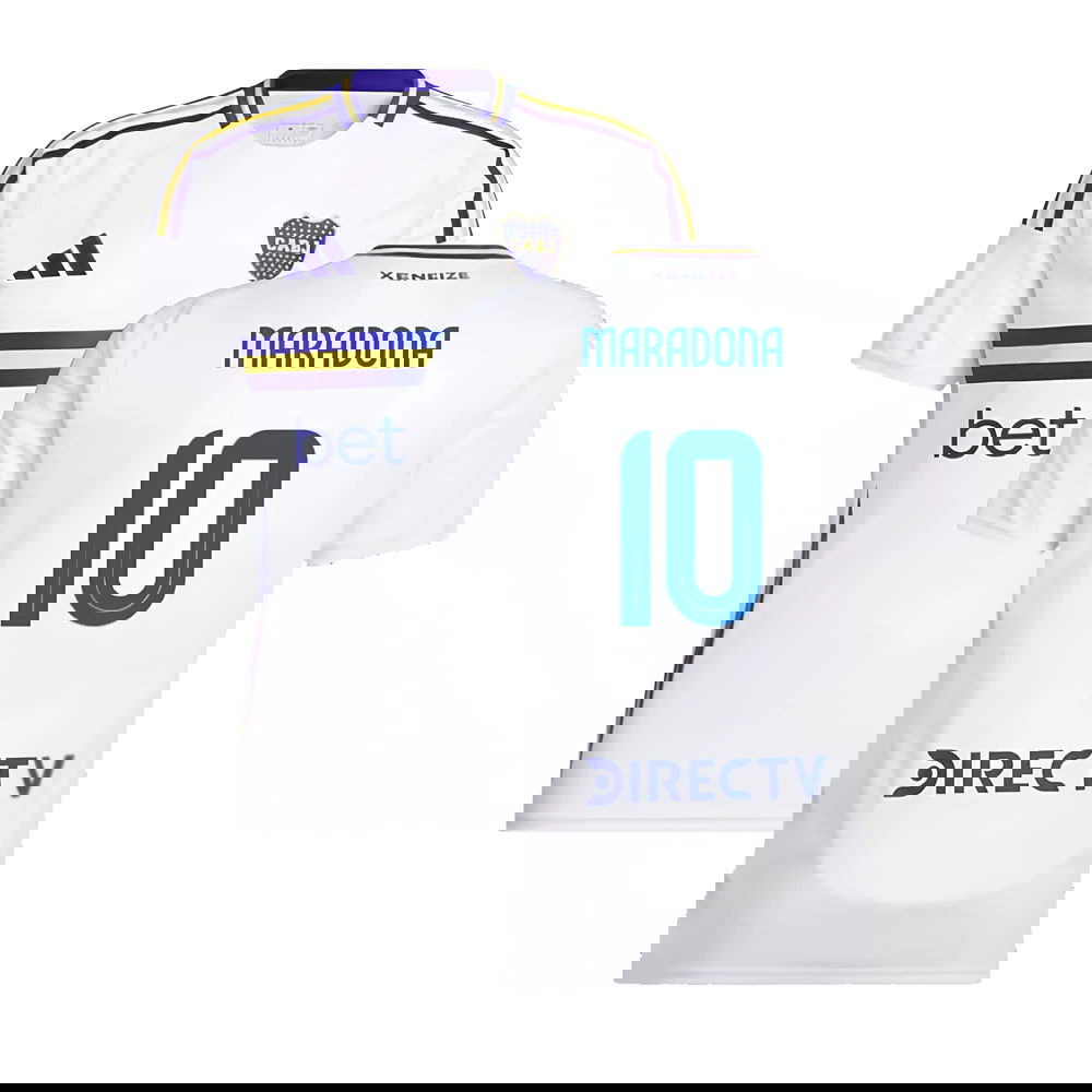 2024-2025 Boca Juniors Away Shirt (Maradona 10)