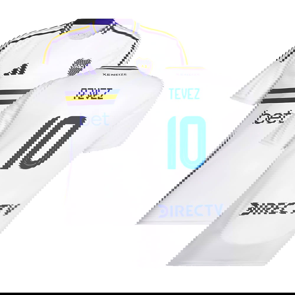 2024-2025 Boca Juniors Away Shirt (Tevez 10)