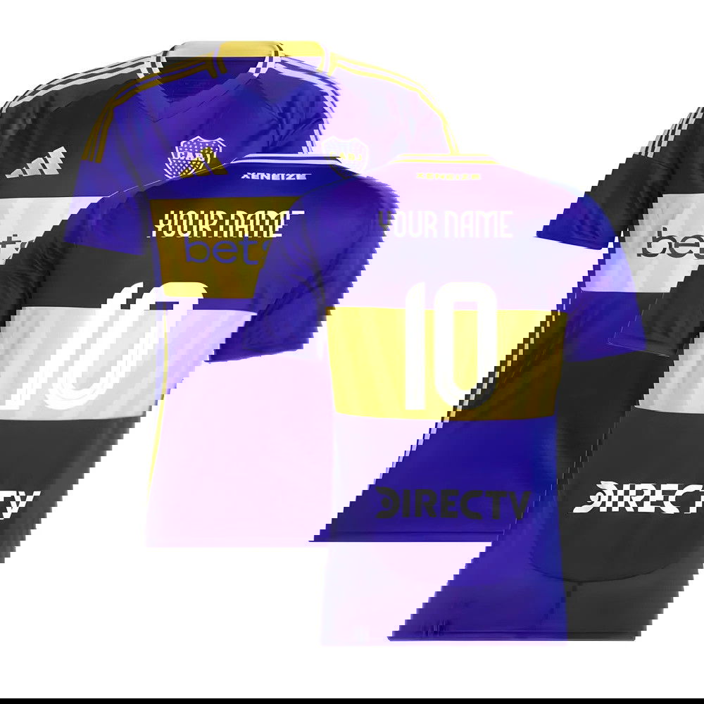2024-2025 Boca Juniors Home Shirt (Your Name)