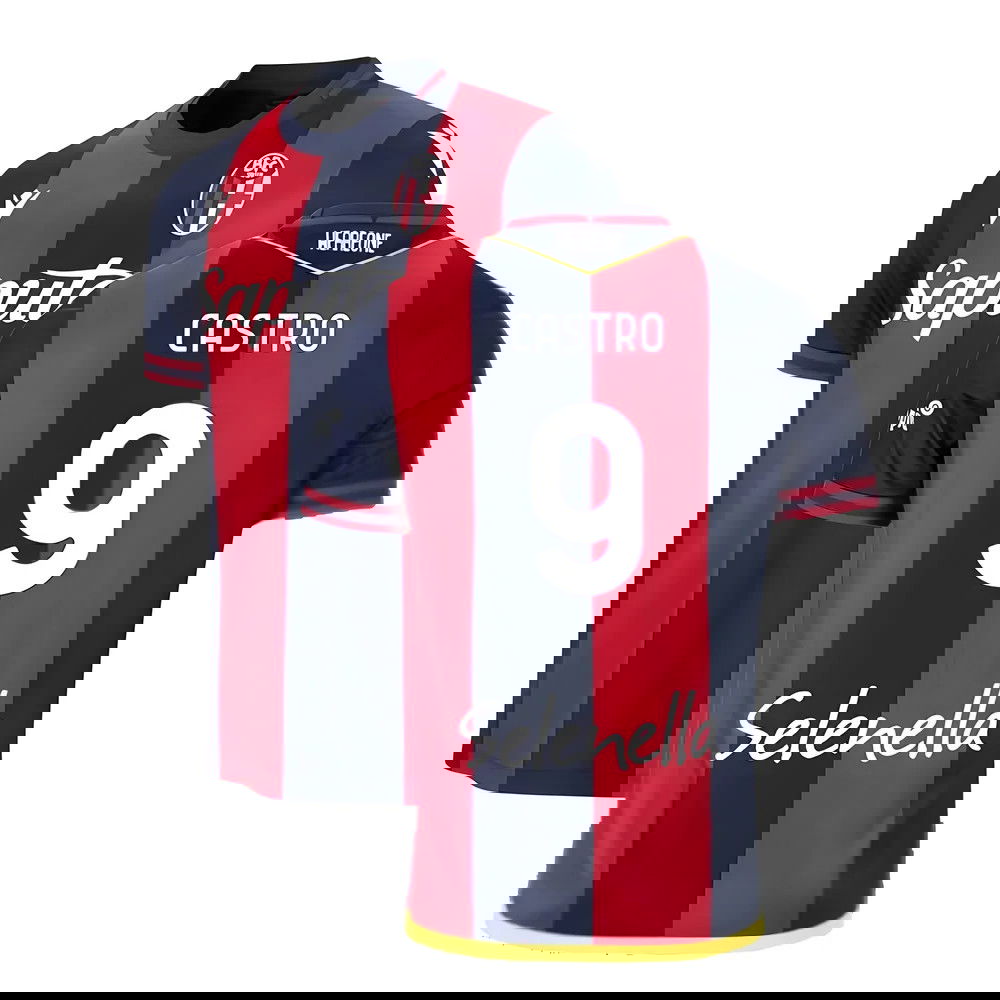 2024-2025 Bologna CL Home Shirt (Castro 9)