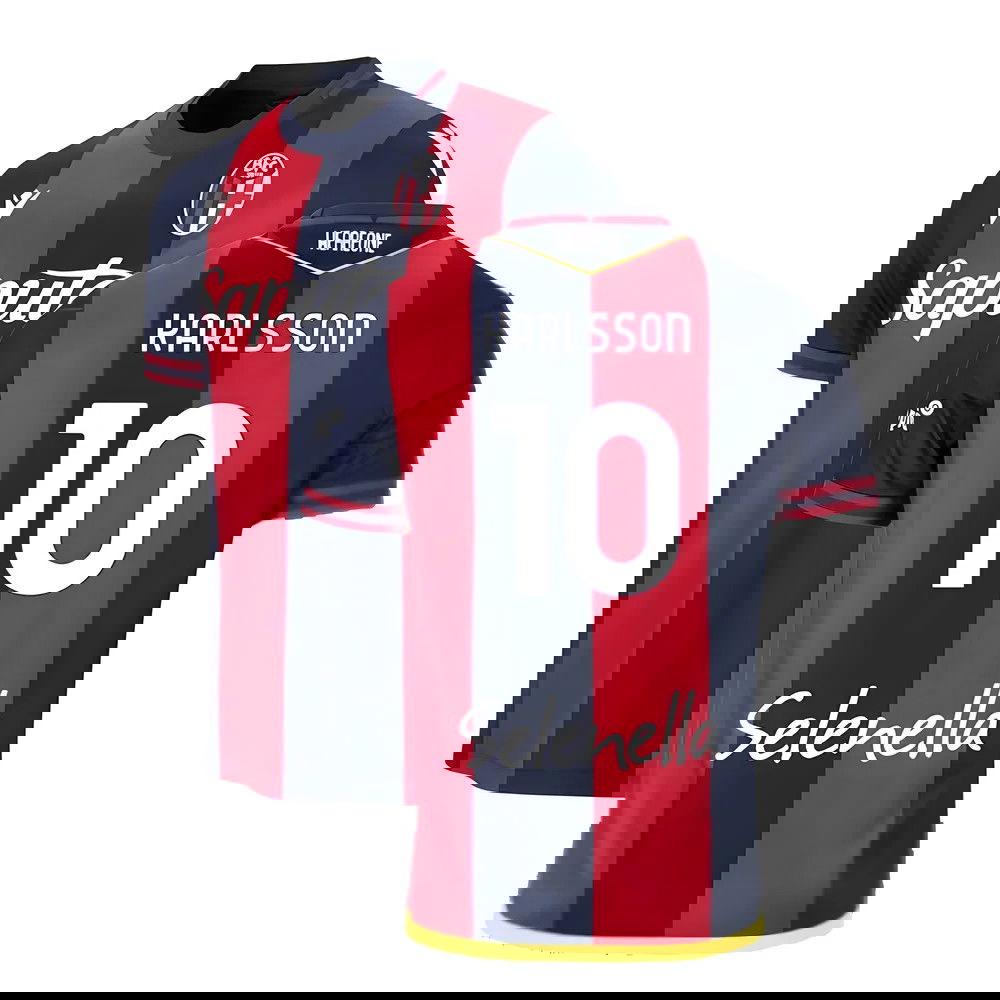 2024-2025 Bologna CL Home Shirt (Karlsson 10)