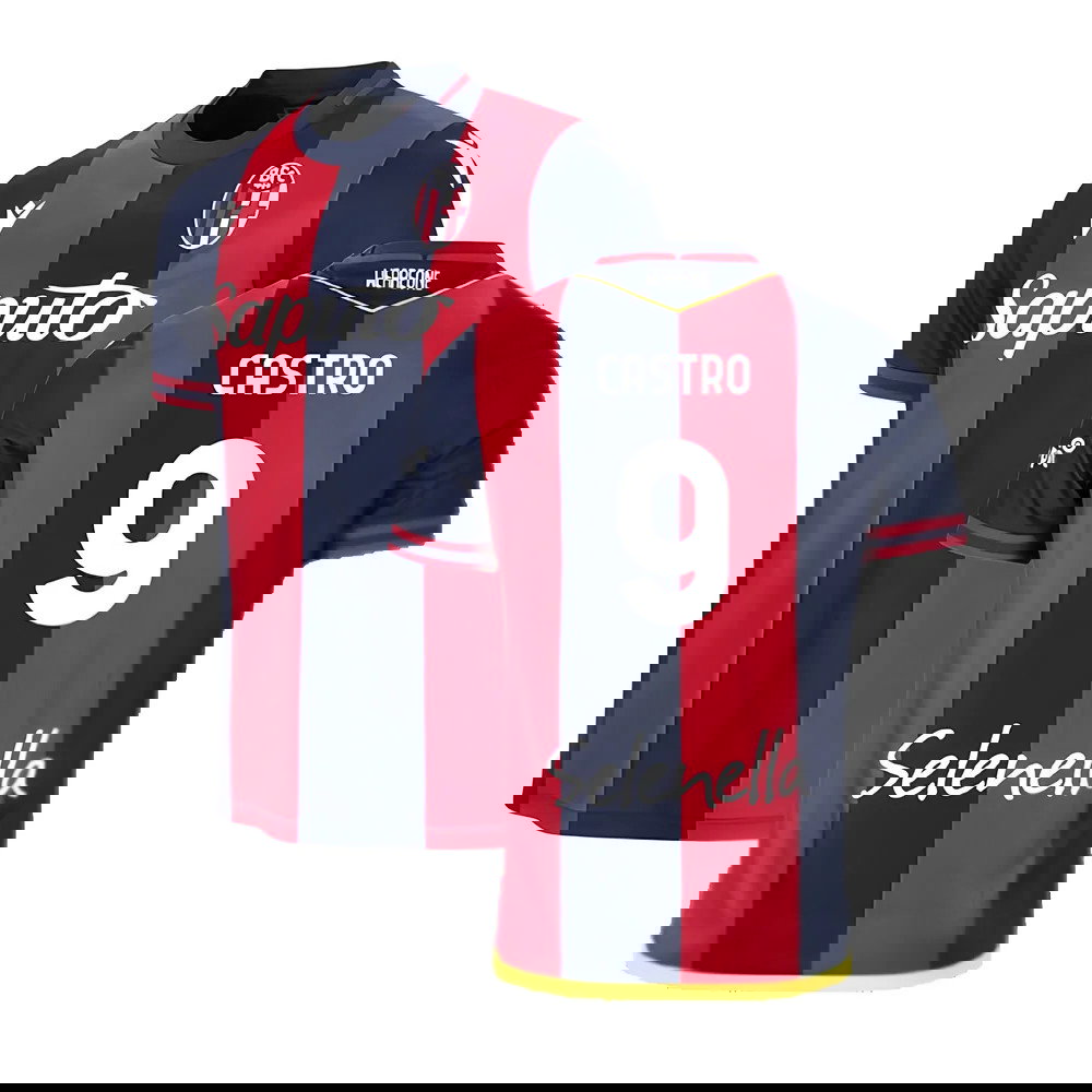 2024-2025 Bologna Home Shirt (Kids) (Castro 9)