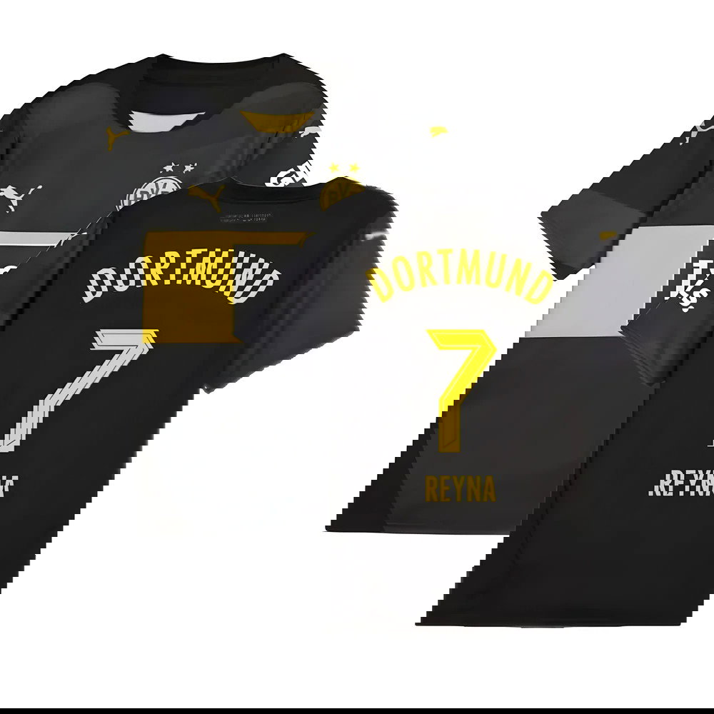 2024-2025 Borussia Dortmund Away Shirt (Kids) (Reyna 7)
