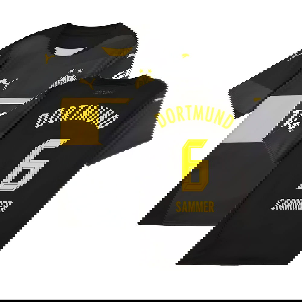 2024-2025 Borussia Dortmund Away Shirt (Kids) (Sammer 6)