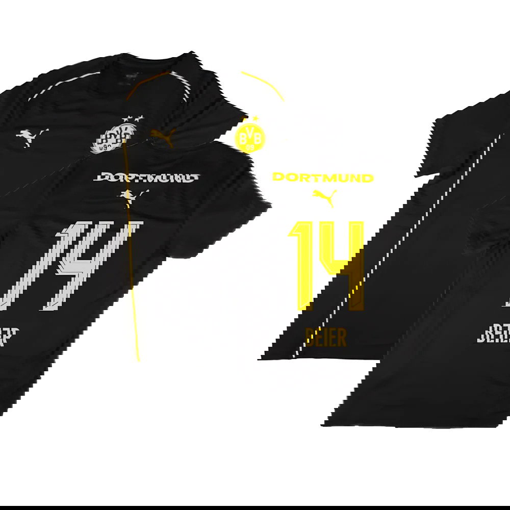 2024-2025 Borussia Dortmund Casuals Tee (Black) (Beier 14)