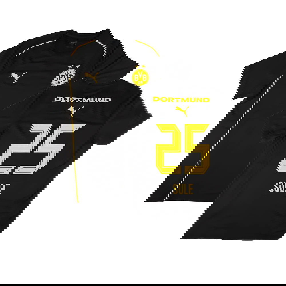 2024-2025 Borussia Dortmund Casuals Tee (Black) (Sule 25)