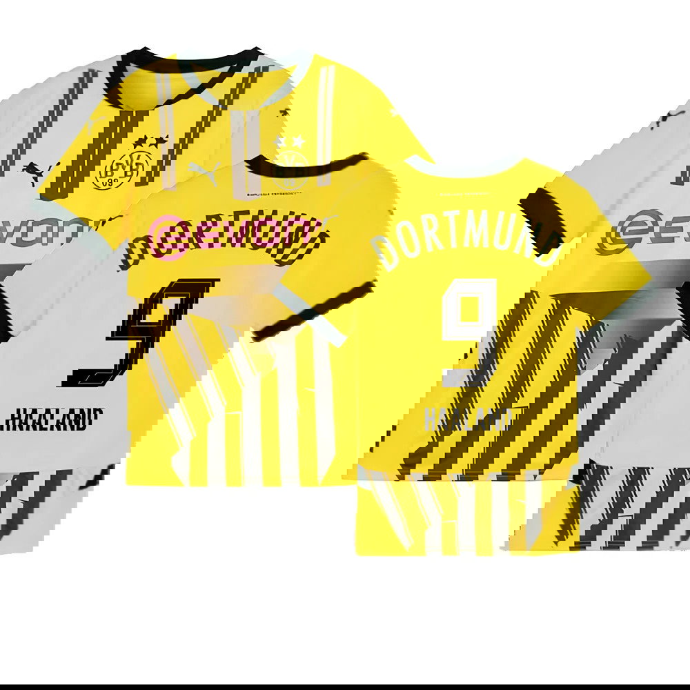 2024-2025 Borussia Dortmund Cup Shirt (Kids) (Haaland 9)