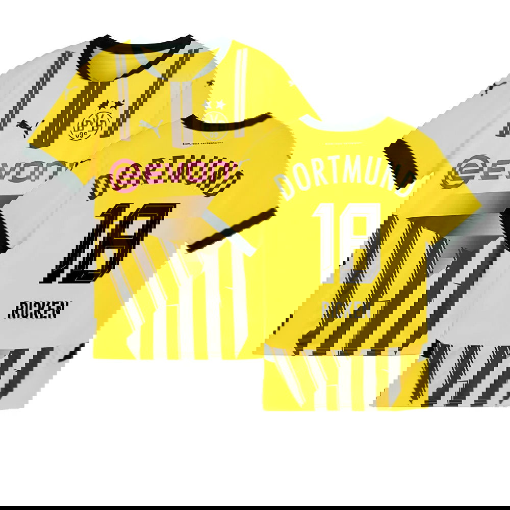 2024-2025 Borussia Dortmund Cup Shirt (Kids) (Ricken 18)