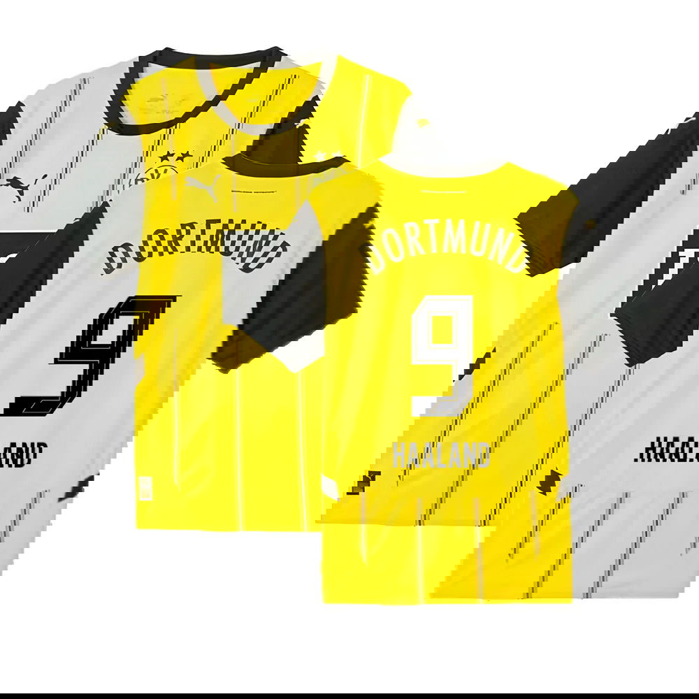 2024-2025 Borussia Dortmund Home Shirt (Haaland 9)