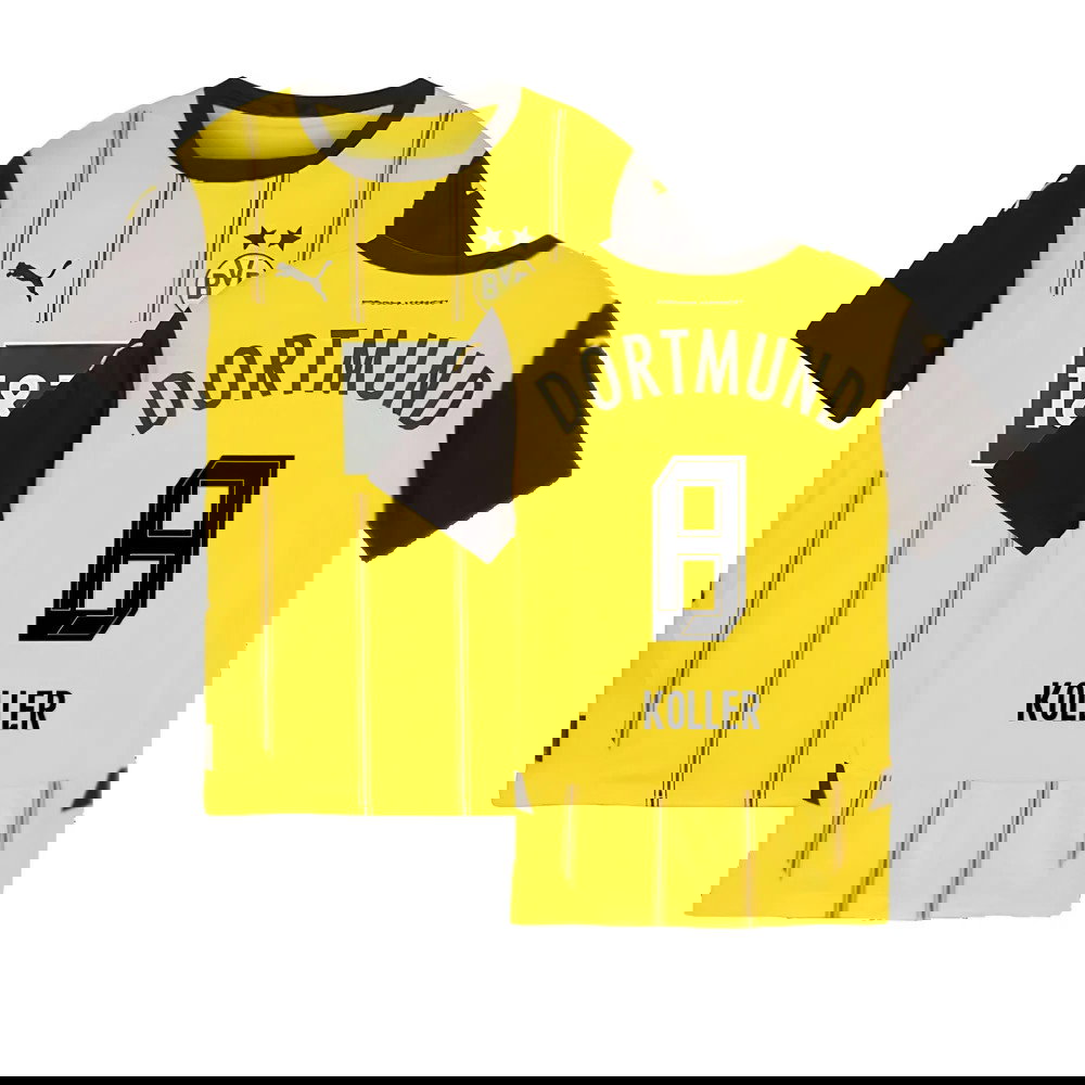 2024-2025 Borussia Dortmund Home Shirt (Kids) (Koller 8)