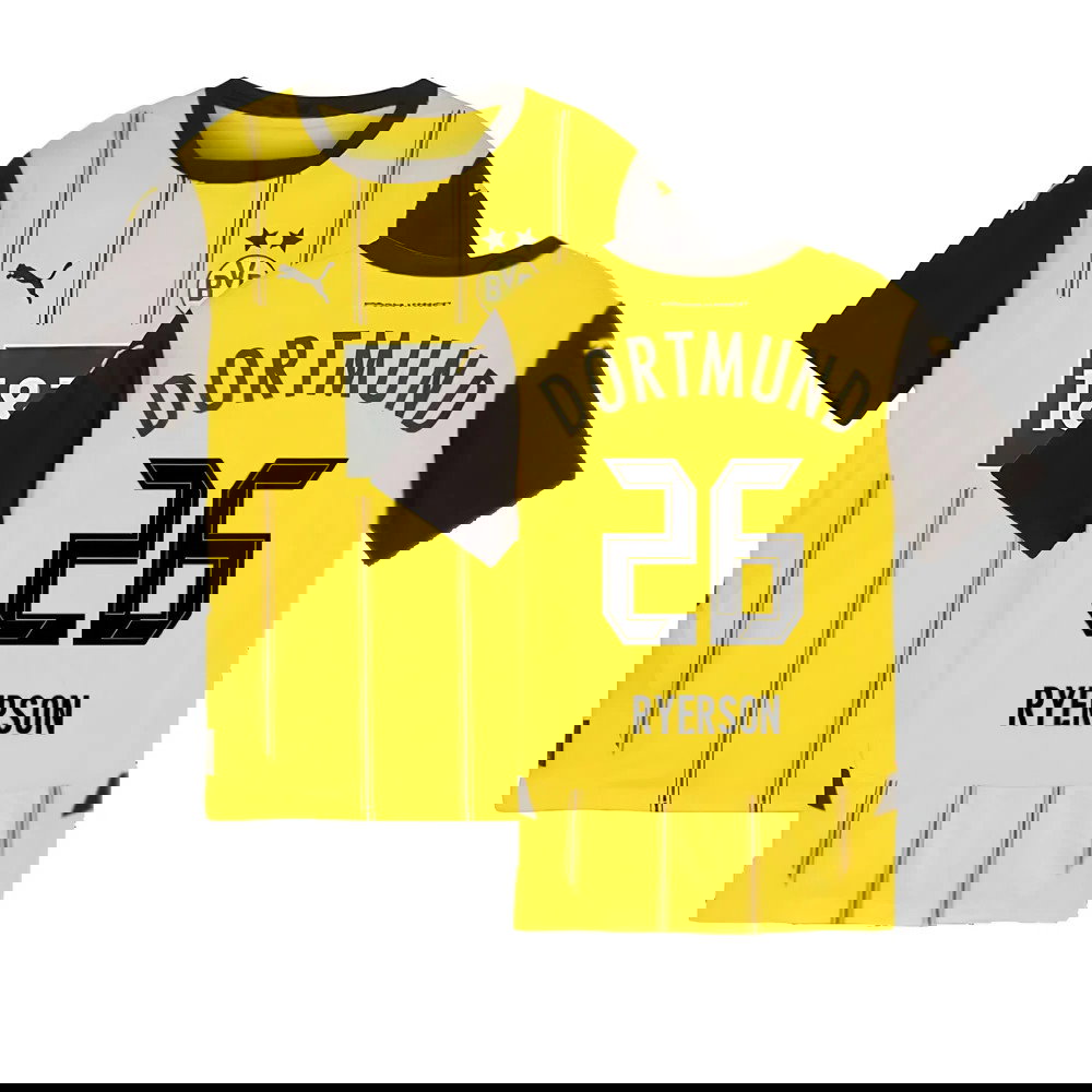 2024-2025 Borussia Dortmund Home Shirt (Kids) (Ryerson 26)