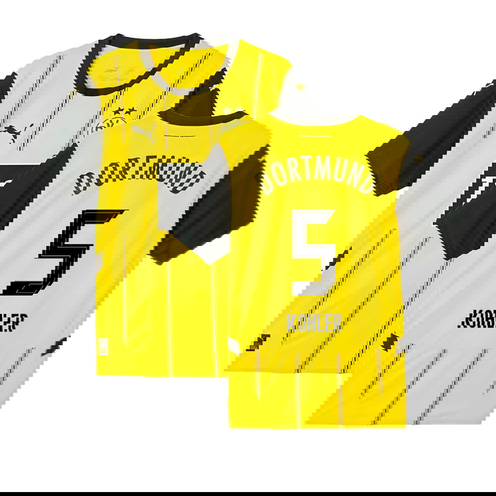 2024-2025 Borussia Dortmund Home Shirt (Kohler 5)