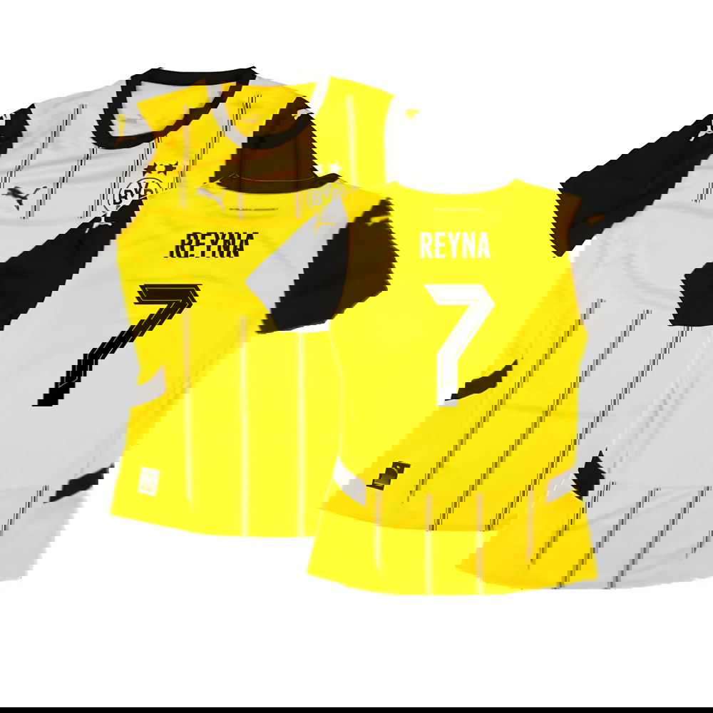 2024-2025 Borussia Dortmund Home Shirt (Ladies) (Reyna 7)