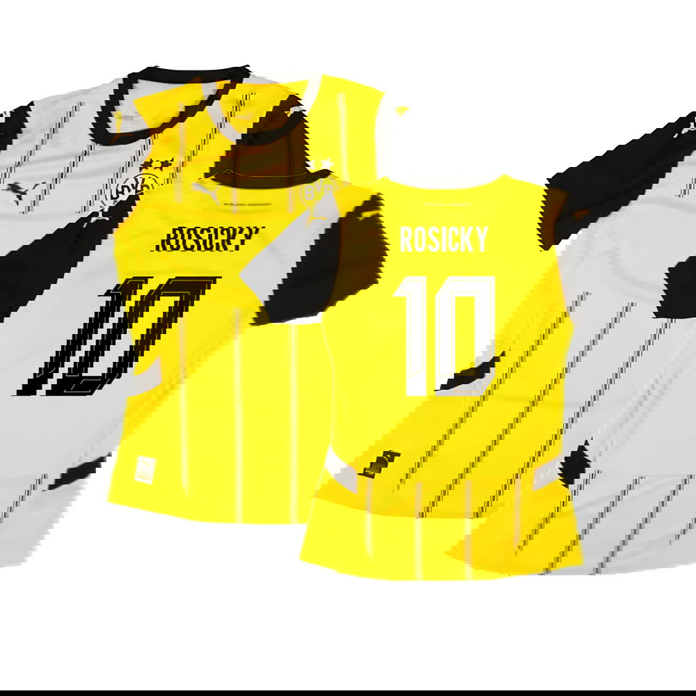2024-2025 Borussia Dortmund Home Shirt (Ladies) (Rosicky 10)