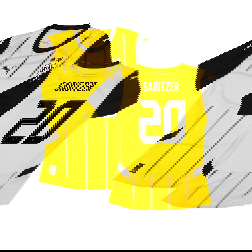 2024-2025 Borussia Dortmund Home Shirt (Ladies) (Sabitzer 20)