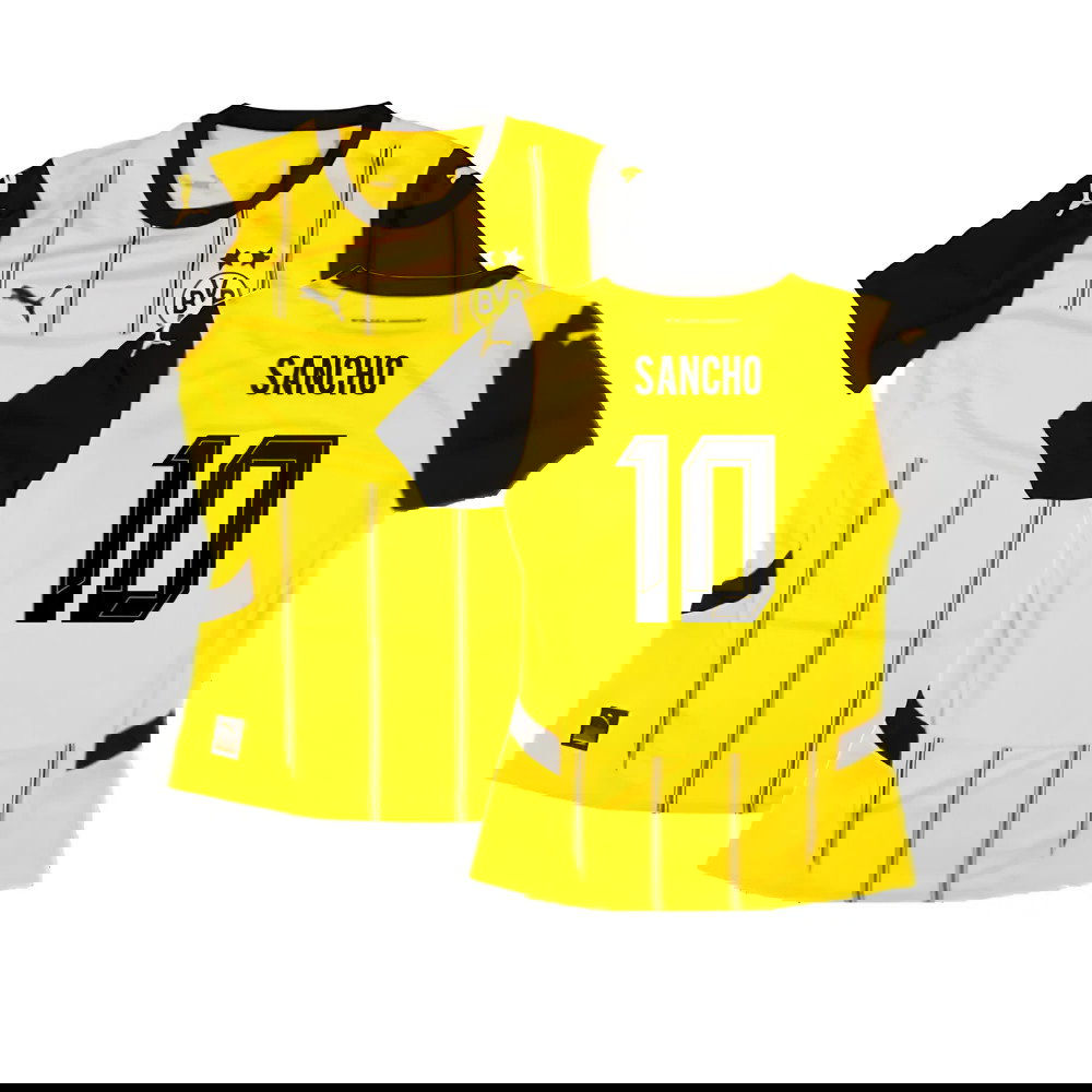 2024-2025 Borussia Dortmund Home Shirt (Ladies) (Sancho 10)