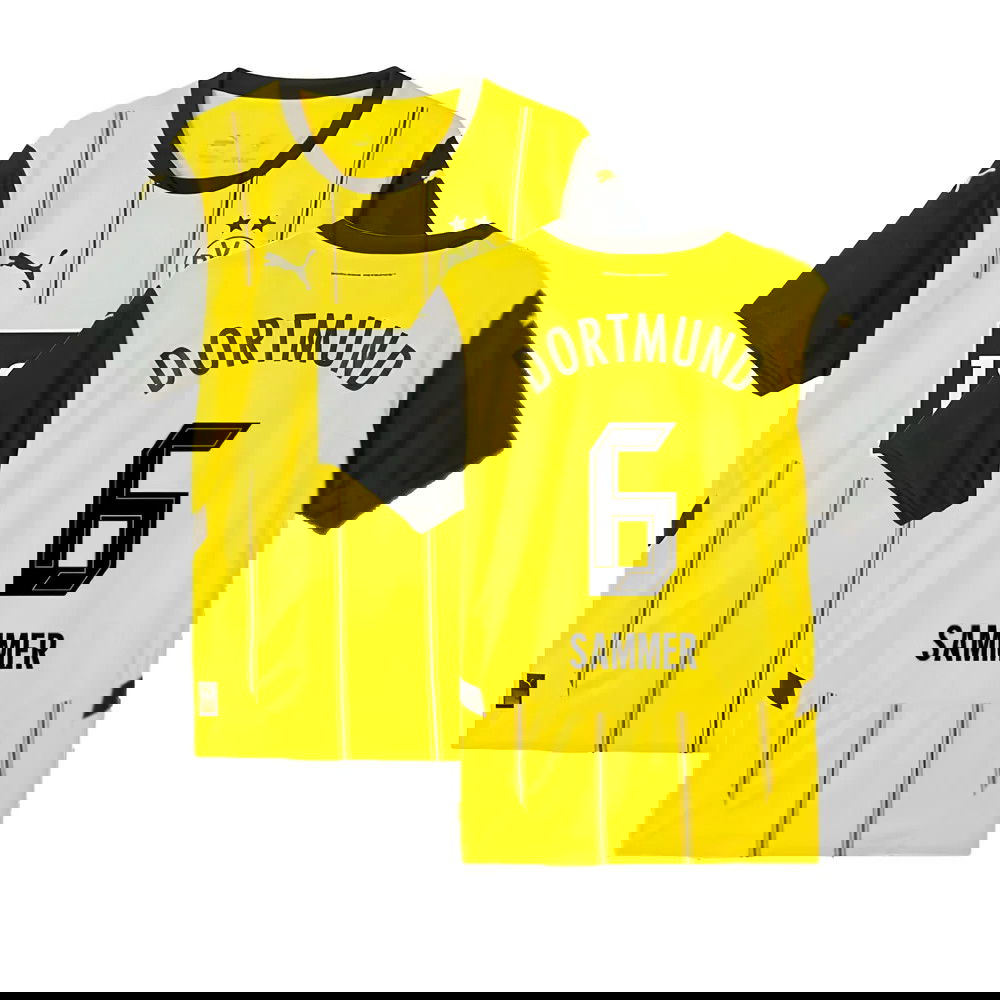 2024-2025 Borussia Dortmund Home Shirt (Sammer 6)