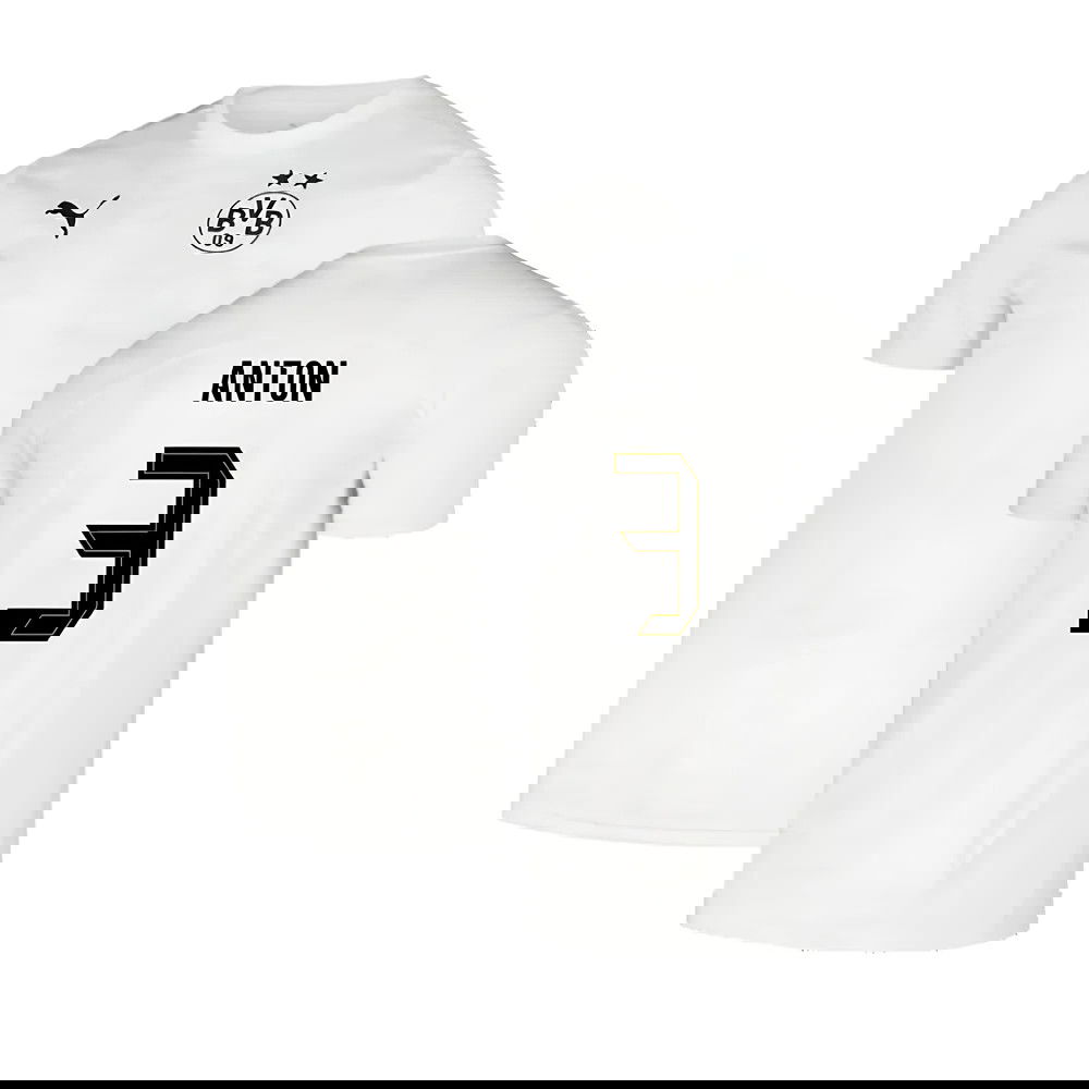 2024-2025 Borussia Dortmund Pre-Match Shirt (White) (Anton 3)