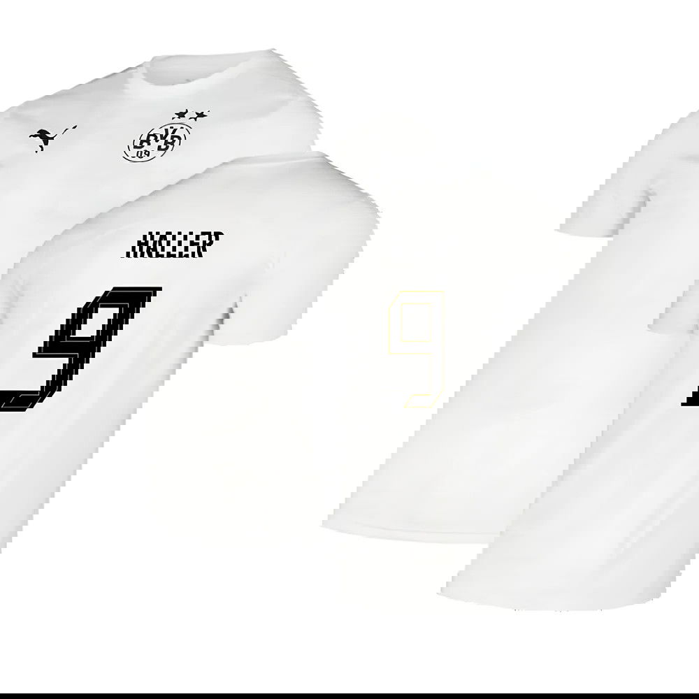 2024-2025 Borussia Dortmund Pre-Match Shirt (White) (Haller 9)