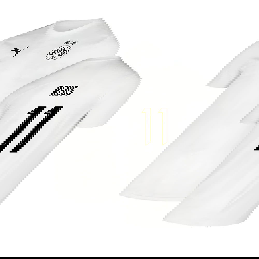 2024-2025 Borussia Dortmund Pre-Match Shirt (White) (Reus 11)