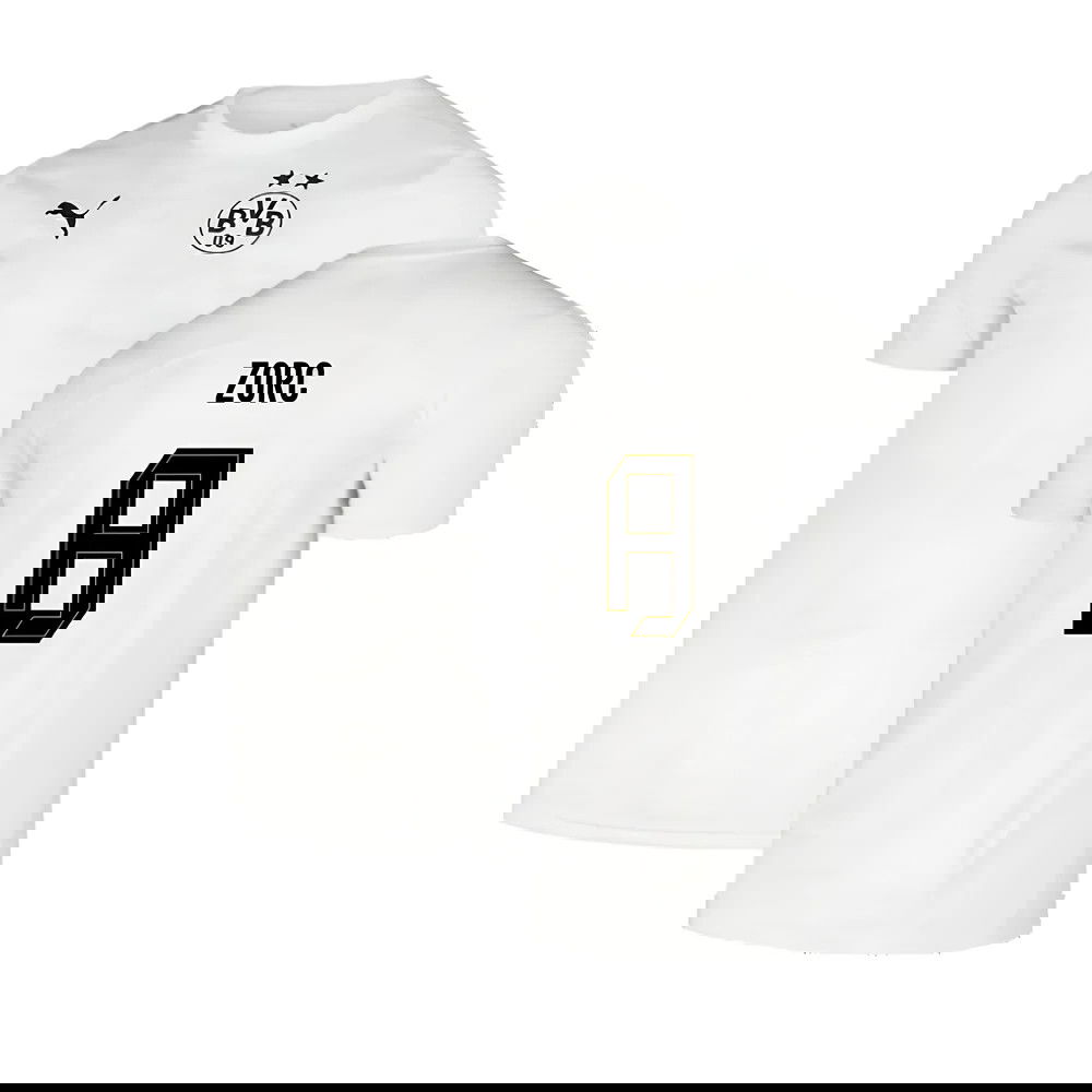 2024-2025 Borussia Dortmund Pre-Match Shirt (White) (Zorc 8)