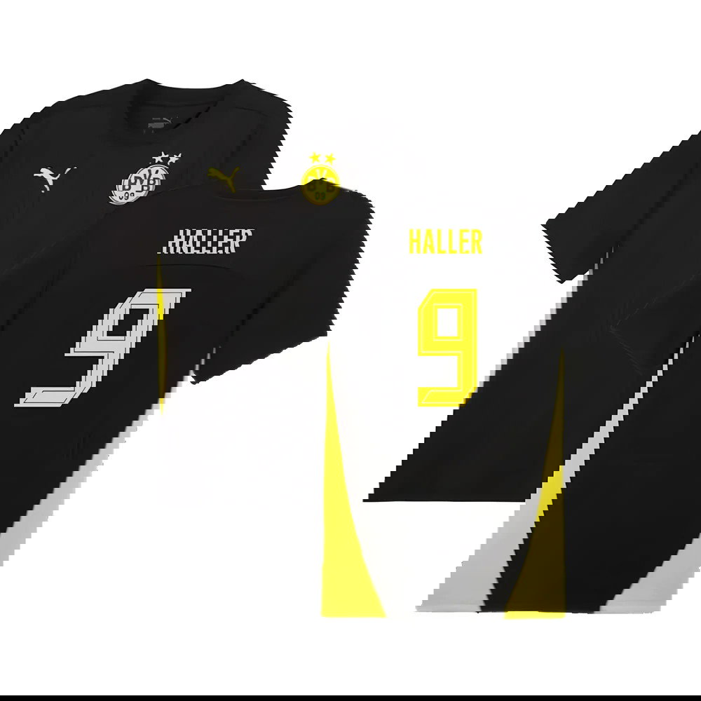 2024-2025 Borussia Dortmund Training Shirt (Black) (Haller 9)