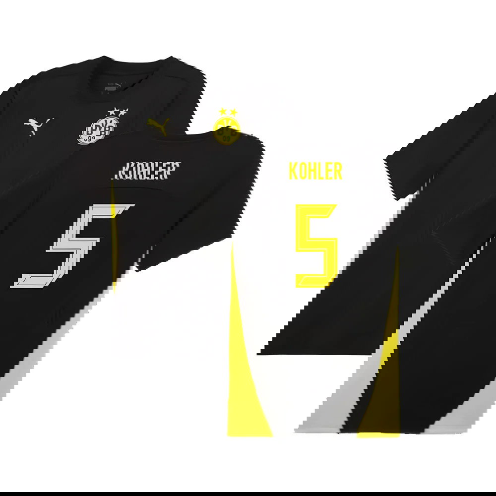 2024-2025 Borussia Dortmund Training Shirt (Black) (Kohler 5)