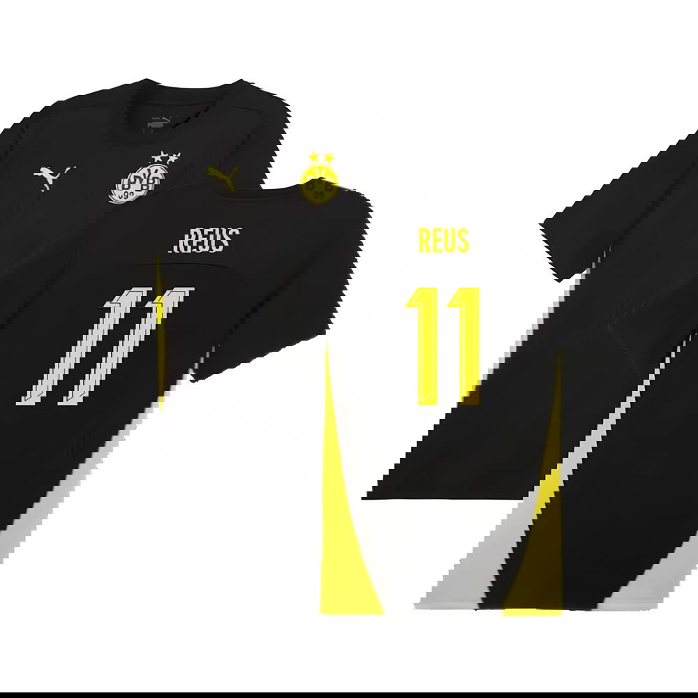 2024-2025 Borussia Dortmund Training Shirt (Black) (Reus 11)
