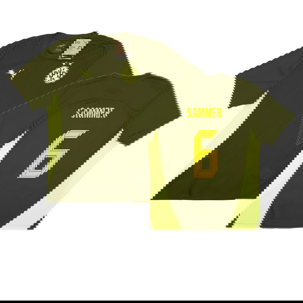 2024-2025 Borussia Dortmund Training Shirt (Myrtle) (Sammer 6)